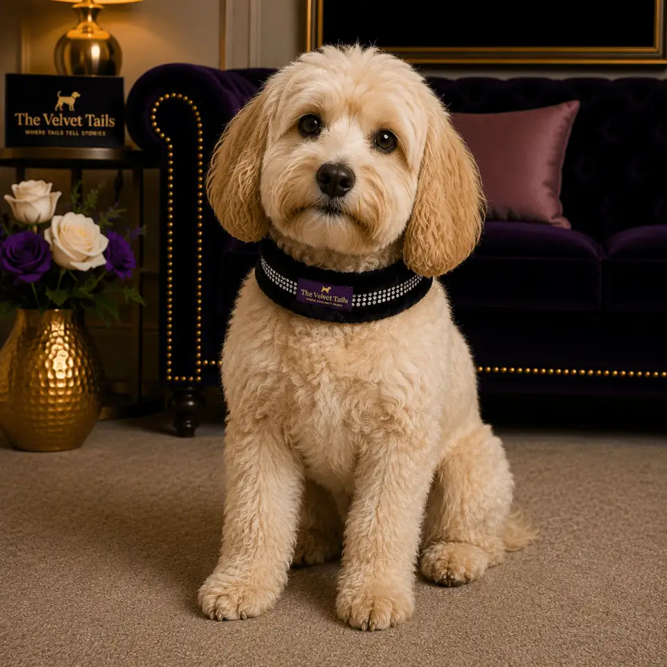 The Velvet Tail VelvetFur Comfort Collar – Black