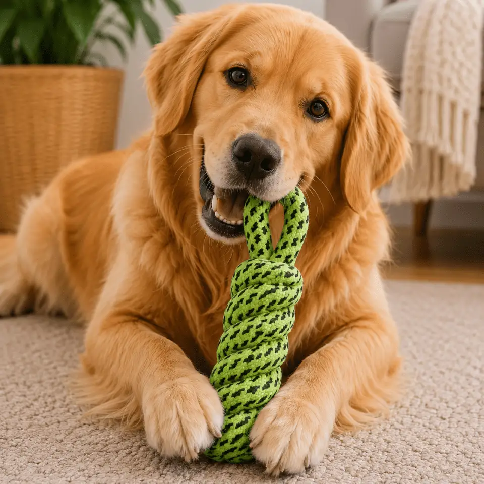 The Velvet Tails VelvetTug Classic Knot Toy