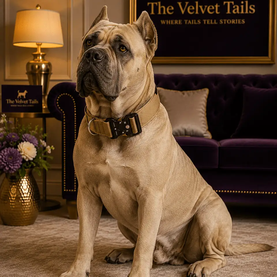 The Velvet Tails Velvet Walk Guardian Tactical Collar
